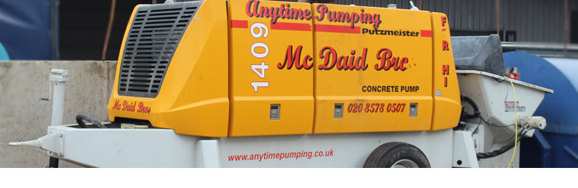 Concrete Pump Hire London & UK